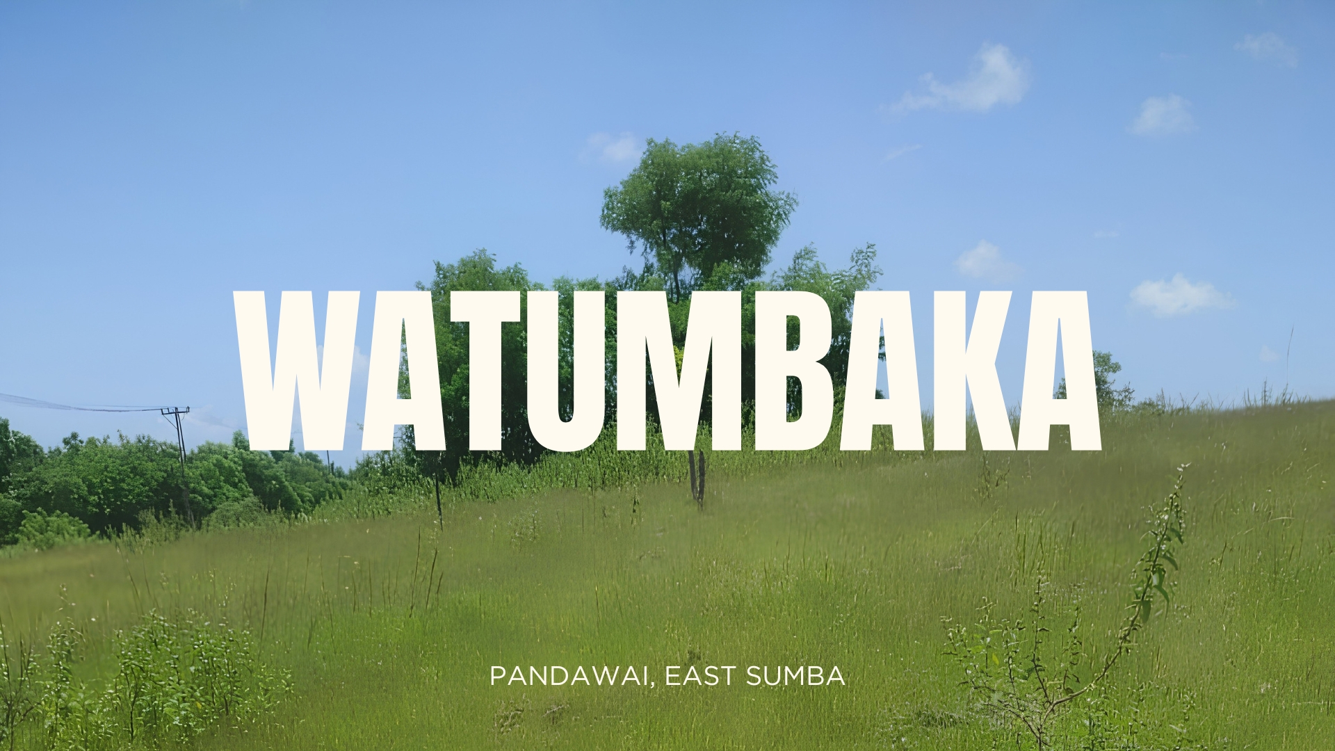 Watumbaka land for sale in East Sumba